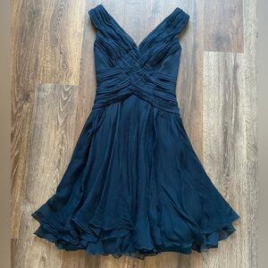 Tadashi Shoji Midnight Blue Mini Dress